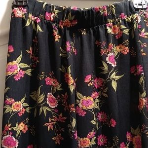 Hippie Rose Floral palazzo pants